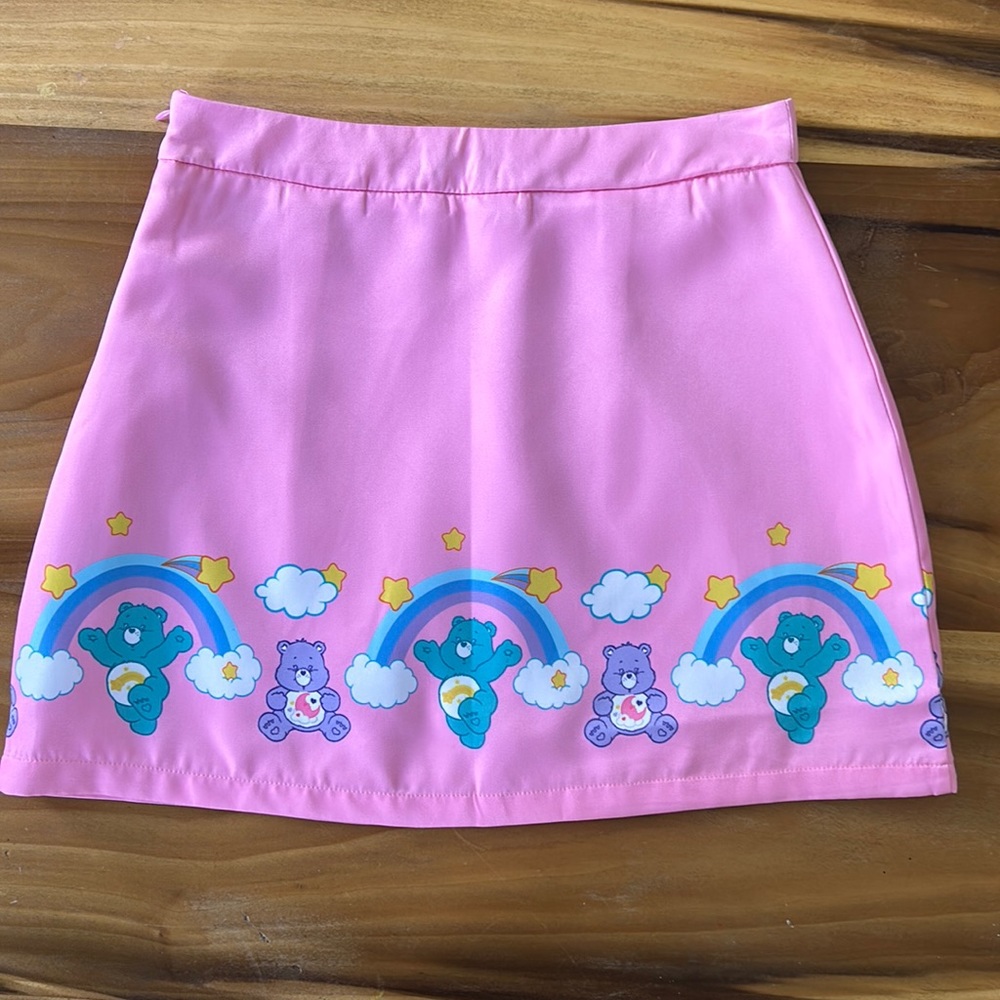 CareBear 🐻 Pink Dolls Kill Skater 🛹 Skirt ; Barbiecore 💕 - Picture 4 of 9
